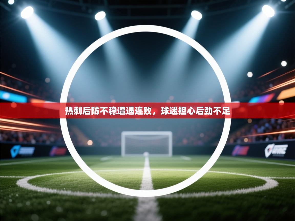开云体育多语言中文版-热刺后防不稳遭遇连败，球迷担心后劲不足