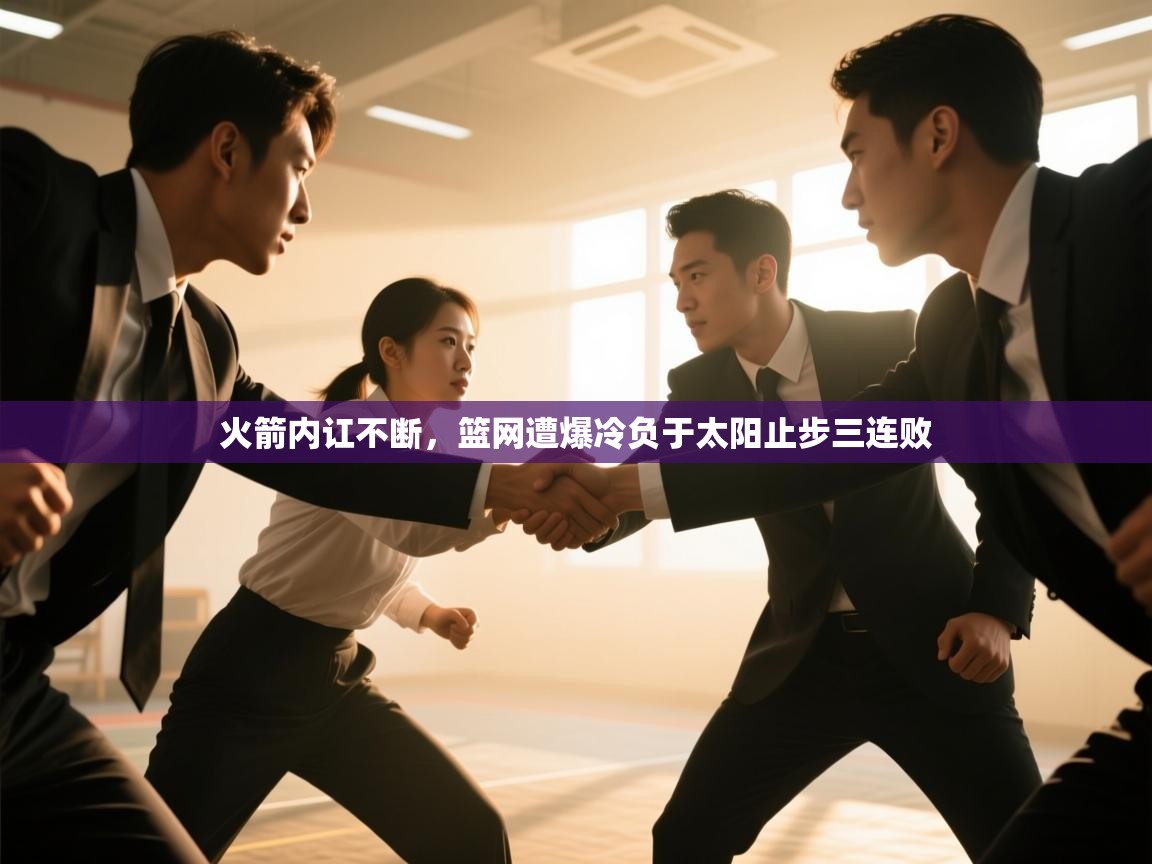 开云体育入口平台-火箭内讧不断，篮网遭爆冷负于太阳止步三连败